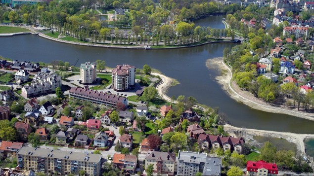 Luftbild von Kaliningrad [Knigsberg] und Umgebung (picture alliance / dpa/ RIA Nowosti)